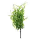 2x Artificial Hanging Plants Weeping Willow Branches Plastic Greenery Plants