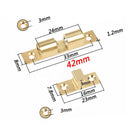 Copper Door Stopper Magnetic Casting Stop Holder Catch Cabinet Closet 42mm