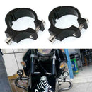 2* Unviersal Motorcycle Bike Handlebar Fork Tube Clamp Bracket Headlamp X0Z Z5N4