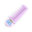 Cute Cartoon Makeup Mirror Travel Pocket Cosmetic Mirror With Comb Random   Z