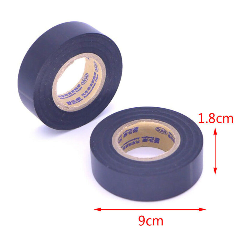 1 Pc/Set 18Mm X 25M Pvc Electrical Insulation Waterproof Tape Flame Retardant Cy