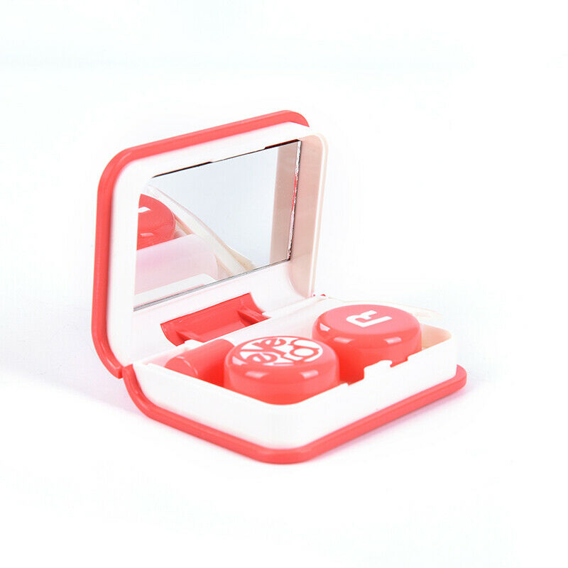 Book Travel Glasses Contact Lenses Box Contact lens Case for Eyes Car NT3C