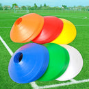 10pcs Sport Football Rugby Space Marker Soccer Disc Trainning Cone Saucer