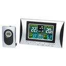 1X(Wireless Weather Station, Indoor Outdoor Colorful Screen Thermometer Wit