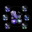 Twelve Constellation Crystal Puzzle Diy Building Blocks Educational Toys Se
