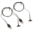 2 Pack Smart Watch Magnet Charging USB 4 Pin Magnetic Chargering Cable for