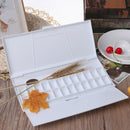 24 Grid Watercolor Paint Palette Professional Art Plastic Palette Art Supplies