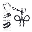 Double Dual Dog Leash,No Tangle Dog Lead With Padded Handle For Two Dogs T6J5