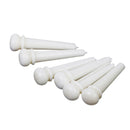 6 Pack Acoustic Guitar Bridge Pins for Guitar Parts Accessories