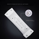 9W Usb Line Mini Led Lamp For Portable Nails Dryer Rainbow Shaped Nail Lamp