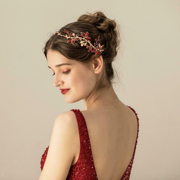 Womens Princess Headband Crystal Hairband Christmas Theme Prom Party Jewelry