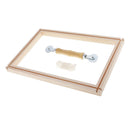Rectangle Wood Embroidery Cross Stitch Tapestry Ring Hoop Frame Sewing Tool