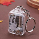 1Pc Music Box DIY Mechanical Metal Music Boxes Clockwork Keychain GiftJ â„–[