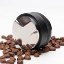 58mm Espresso Coffee Grind Tamper Leveller Stainless Dual Head Powder Hammer