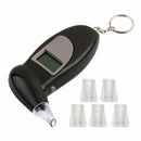 Portable MINI Digital LCD Alcohol Breath Tester Analyzer Car Dual-Use Fu EUC