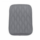Grey Dust-proof PU Leather Car Armrest Pad Cover Auto Center Console Cushi ZVG