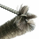 Non-stick Barbecue Grill BBQ Brush Steel Wire Bristles Cleaning Brushes Wit C9D9
