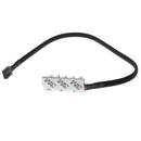 12V Sleeved 4 Way PWM Splitter Hub for Desktop Computer Fans 4-Pin & 3-Pin