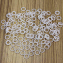 120pcs White Keyboard Keycap Rubber O-Ring Switch Dampeners Cherry MX Key Cap