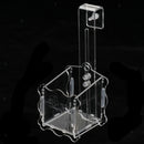 Delicate Crystal Aquatic Plant Cup Pot for Aquarium Tank Ornament Clear