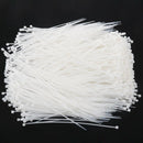1000 x Self Locking Cable Nylon Zip Ties Fastener Off White 3mm x 150mm