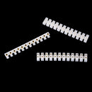 3pcs10Amp 12 Way Barrier Screw Terminal Block Wire Connector Strip JR