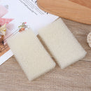 2pcs/set Cleaning Sponges Non-stick Brush Dishwashing Sponge Scouring padOZ