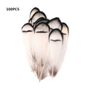 100pcs Beautiful Natural Feather Plume Christmas Holiday Decor New KXV