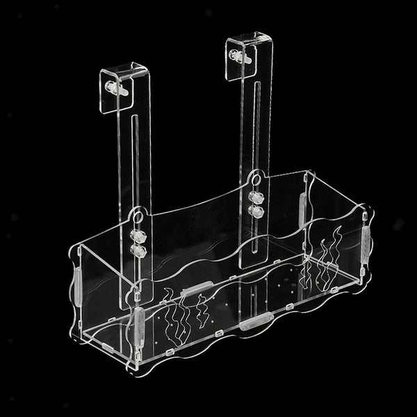 Red Shrimp Aquarium Fish Tank Aquatic Crystal Acrylic Pot Plant Cup Holder