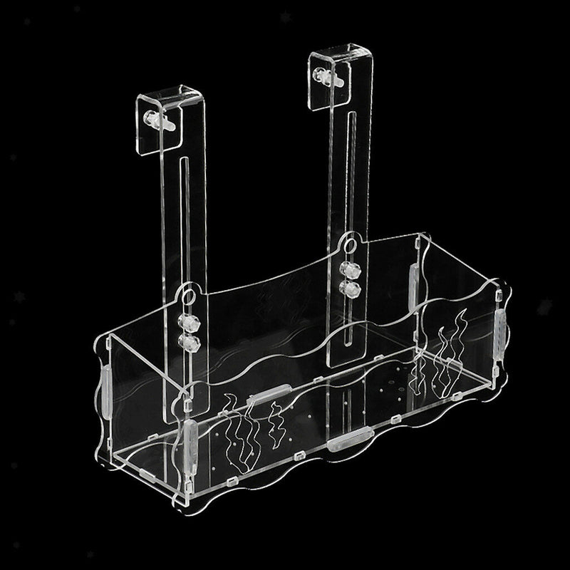 Red Shrimp Aquarium Fish Tank Aquatic Crystal Acrylic Pot Plant Cup Holder