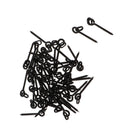 50x Lengthened Stainless Bait Screws With Ring for Carp Hair Rigs Hooks Carp
