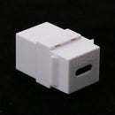 5Pieces Wall Plate Keystone Jack USB C Type C Female/Female, Coupler Type, White