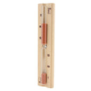 15 Minutes Sauna Room Sand Clock Glass Timer, Wooden Hourglass with Red Sands,