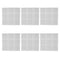 12x 2" x 10" x 10" Acoustic Foam Panels Sound Panels Wedges Sound Insulation