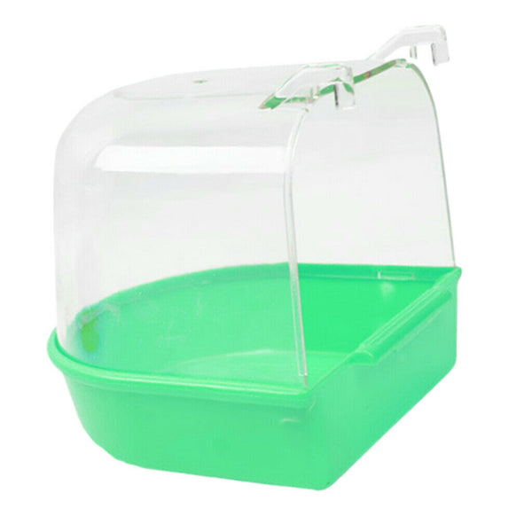 4x Bird Shower Bathing Tub For Budgies