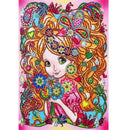 5D DIY Special Shaped Diamond Painting Girl Cross Stitch Mosaic Craft Kits