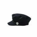 Winter Hats For Women Men Octagonal Cap Button Baseball Caps Sun Visor Hat