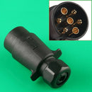 7 Pin Replacement Plastic Trailer Caravan Truck Towing Electrics Plug 12V 1 W6H6