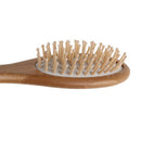 Air-sac Mite Massage Comb Hair Beard Comb Bamboo Wooden Comb for Curly Hair N7T3