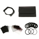 8 Pieces ND Filter Kit (Full and Graduated ND2, ND4, ND8, ND16 Filters, Optics)
