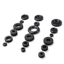125pcs Rubber Grommet Firewall Wire Gasket Hollow Sealing Plug Assortment