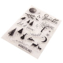 Xmas Tree elk Sparkle Silicone Stamp Seal Scrapbooking Photo Album Decorative ME