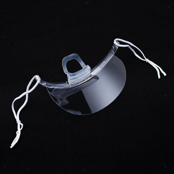 20x Plastic Mouth Shield Visor Protection Anti-fog for Kitchen Food Maker