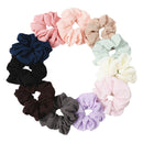 11x Women's Silk Chiffon Hair Scrunchies Ponytail Holder Rope Scrunchy Hair Ties