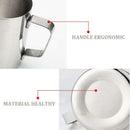 Stainless Steel Milk Coffee Pitcher Latte Espresso Latte Frothing Pot Jug 600ml