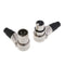 1 Paired Male And Female XLR Connectors Plug C13-C14 Bend Right