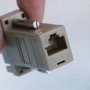 Extender F/F female DB9 female to RJ45 RS232 Female Adapter Connector Convert lj
