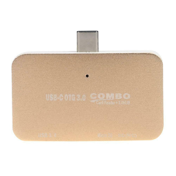 Type-C OTG Card Reader Type-C TF Memory Card USB 3.0 Smart Card Adapter #gib
