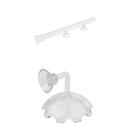 Aquarium Fish Tank Shrimp Feeding Food Dish Tray With Feeder Tube 250mm