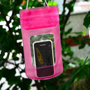 Waterproof Bag Dry Pouch Protector Cover For Cellphone Mobile Swimming Rose